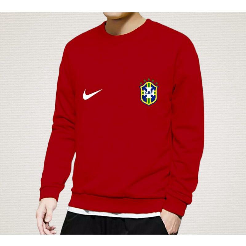 fashiontrend sweater unisek lengan panjang buat pria dan wanita logo bola4ukuranM>L<XL<XXL,warna,kun