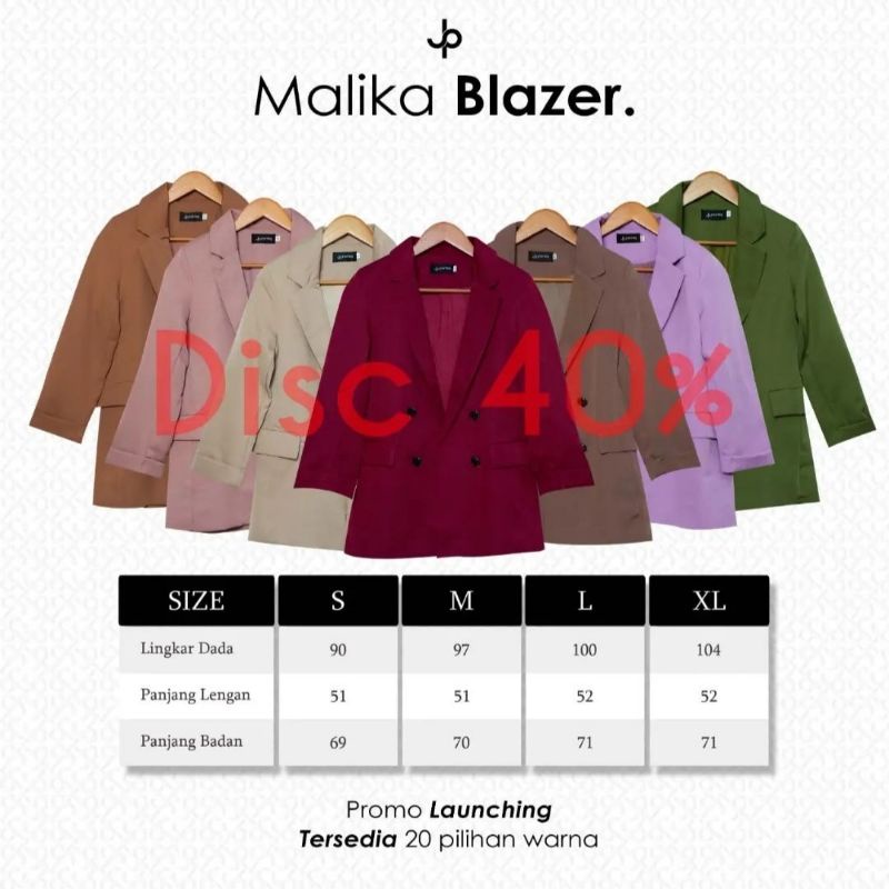PROMO TERMURAG ORIGINAL MALIKA BLAZER JOURNEY
