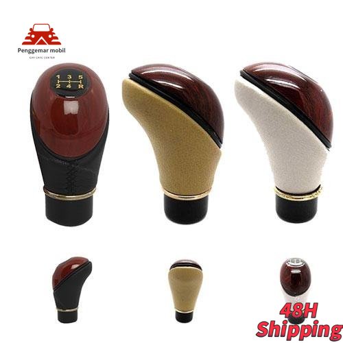 Knop Perseneling Mobil/shift Knob Manual/tuas Perseneling Mobil Variasi/knob Perseneling Mobil/Shift Knob Universal Knop Gear Knob Kayu Type R Tuas Gigi Perseneling Transmisi Mobil Manual