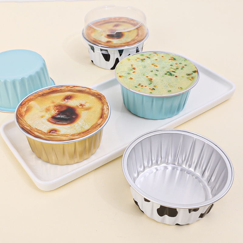 Little Baking Cups Disposable Foil Muffin Liners 10PCS Cupcake Liner Pembungkus Kue Cupcake Emas Baking Cups Cake Bakeware Cetakan Pesta Pernikahan Caissettes Cupcake Wrapper Kertas