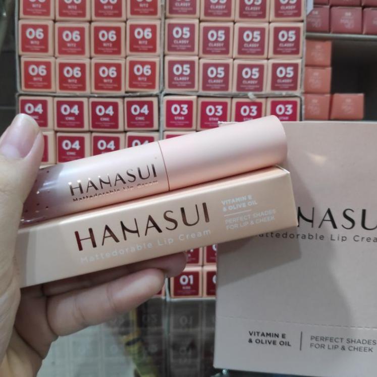 [PRODUK WTGEC] HANASUI - Lipcream hanasui JV7