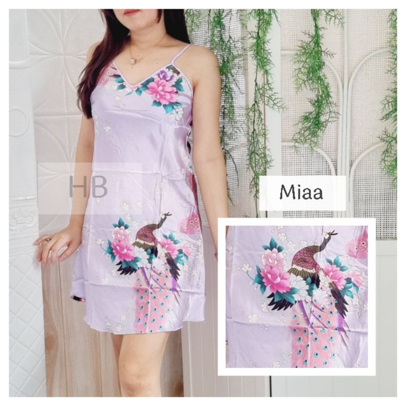 HB FO - DASTER SATIN SATU TALI IMPORT BANYAK MOTIF / BAJU TIDUR DASTER IMPORT MURAH / PART 2