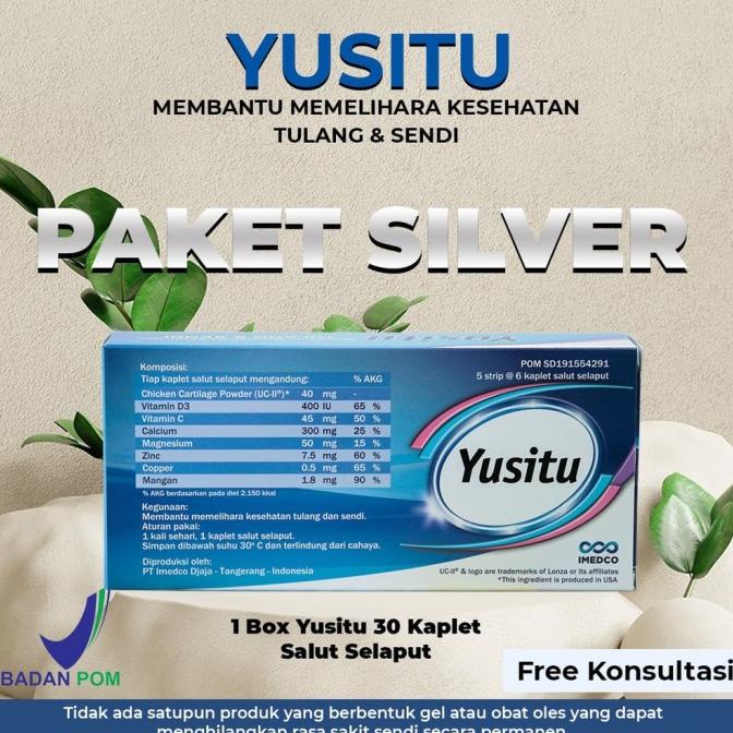 Yusitu - Paket Silver - Obat Nyeri Sendi Terbaik