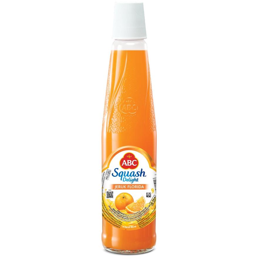 

ღ ABC Sirup Squash Delight Jeruk Florida 450 ml - Multi Pack 6 pcs ㊓