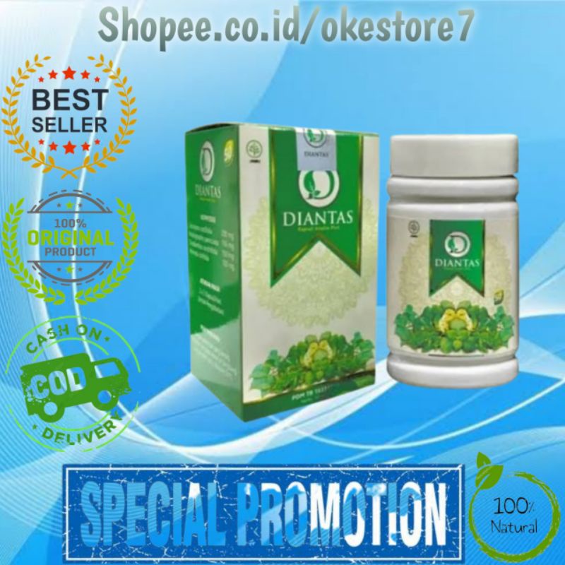 Diantas Obat Diabetes Hebal Penurun Gula Darah - Obat Diantas Original - Obat Kencing Manis ampuh