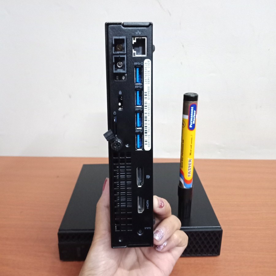 PC KOMPUTER KANTOR PC MINI DELL/PC ULTRA MINI/NANO PC OPTIPLEX 7040 ADAPTOR - core i5-6500-3.20ghz GEN6/Ram 8Gb DDR4+SSD 256Gb/wins 10 - 8GB SSD 512GB
