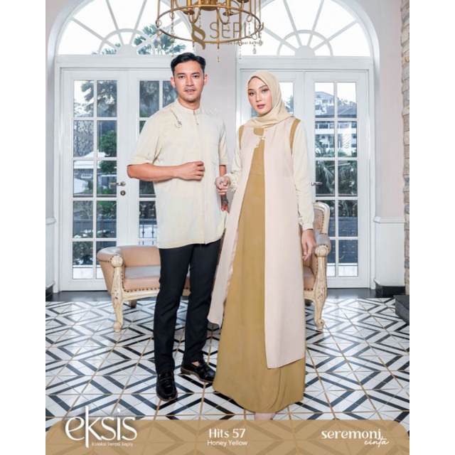 SEPLY EKSIS COUPLE HITS 57 HONEY YELLOW (MEYRA 128, KASEO 168)