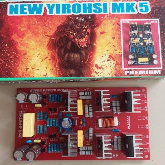 Murah Banget Kit Power Super Driver Yiroshi MK 5 200-2000watt Driver /yiroshi MK5