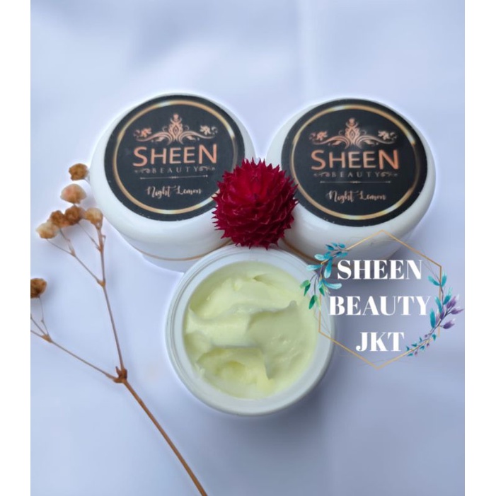 CREAM MALAM LEMON GLOW SHEEN BEAUTY SKINCARE