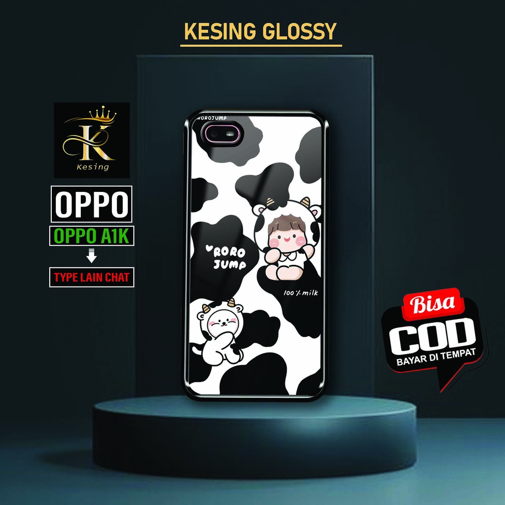 Case OPPO A1K Terbaru - Casing Hp OPPO A1K - Kesing Hp - Hardcase Glossy - Softcase Protect - Siliko