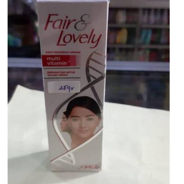 NEW 8523 Fair & Lovely Cream 25gr Pelembab Wajah Krim Muka Fair and Lovely 25 gr 25g れ