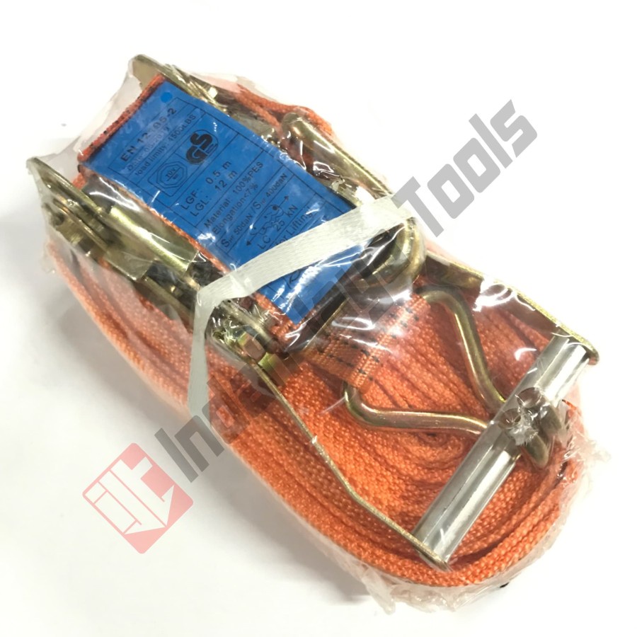 Rachet Tie Down 2 Inch x 10 Meter / Tali Pengikat Motor Truk