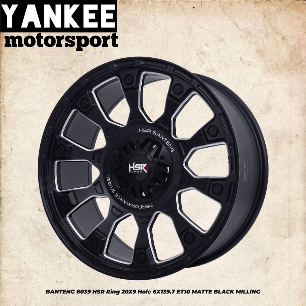 Velg Mobil Hilux Double Ring 20 HSR BANTENG