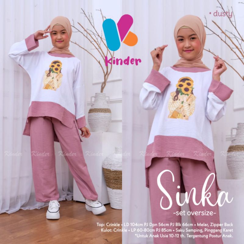 (NEW)SETELAN ANAK OOTD//SINKA BY KINDER