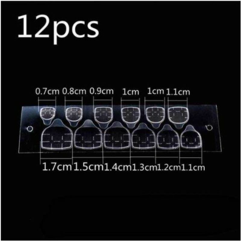 Lem Stiker kuku palsu isi 24 pcs