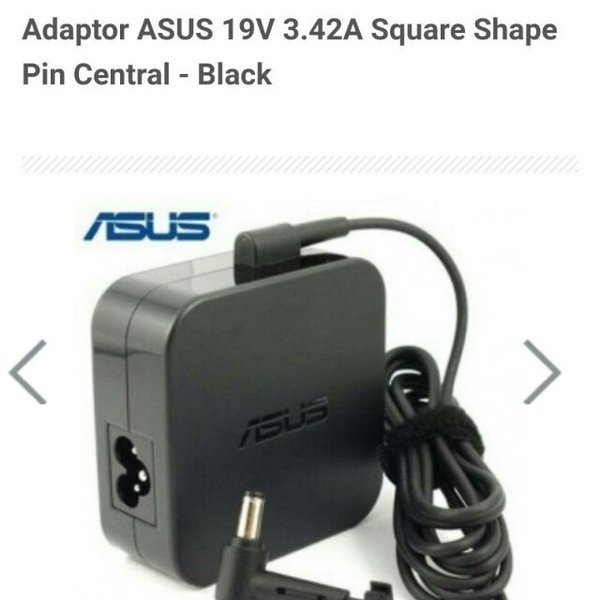 Adaptor Asus X84C Z65R U50 U52F U53F U56E U80 U81A 19V-3.42A Original