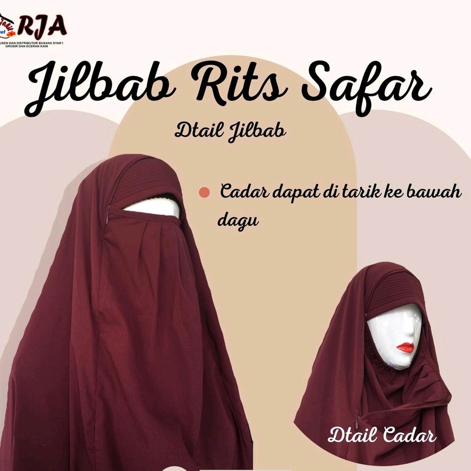 JILBAB CADAR RES SAFAR