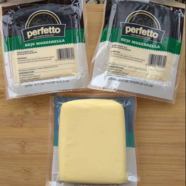 

[FROZEN] Keju Mozarella Perfetto 250 GR