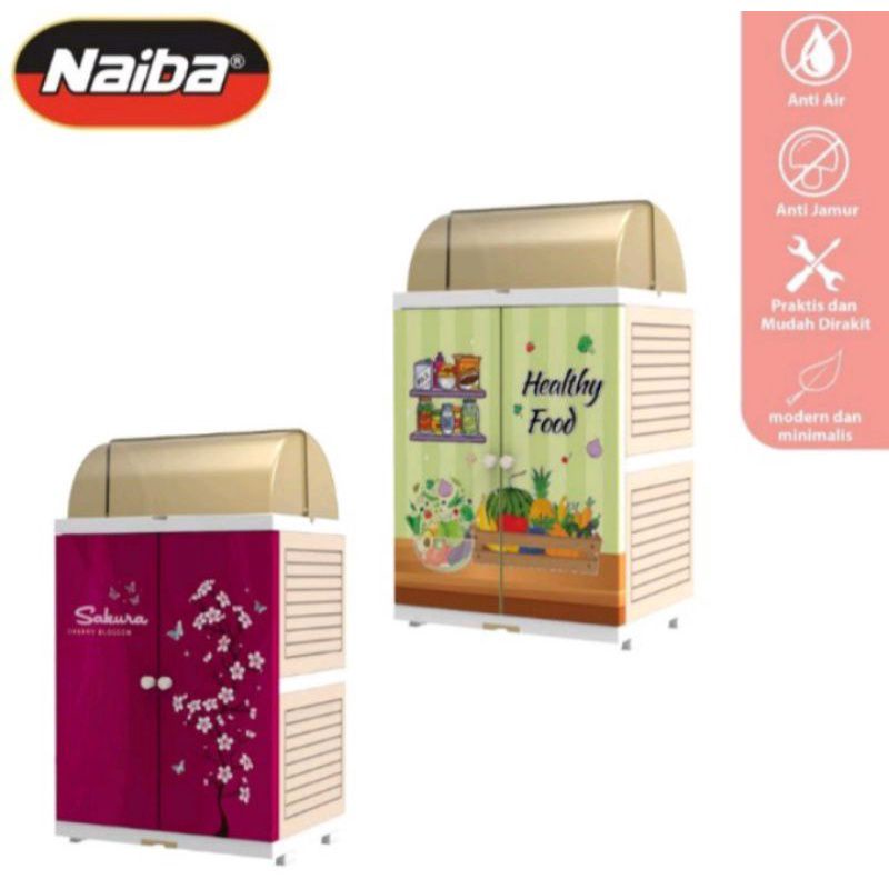 COD RAK PIRING NAIBA SUSUN 3 // RAK PIRING PLASTIK // TEMPAT ALAT DAPUR // RAK PIRING.