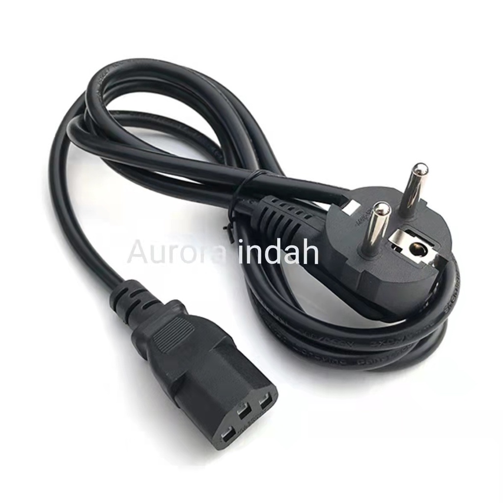 【LIPI】Kabel Power PC 1,5meter / Kabel Power Monitor / Kabel Komputer / Kabel Power CPU