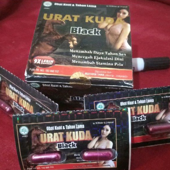 JAMU URAT KUDA BLACK ORIGINAL