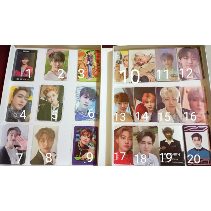 official photocard jaemin nct dream ac resonance hello ar clip beatbox mixtape digipack photobook pe