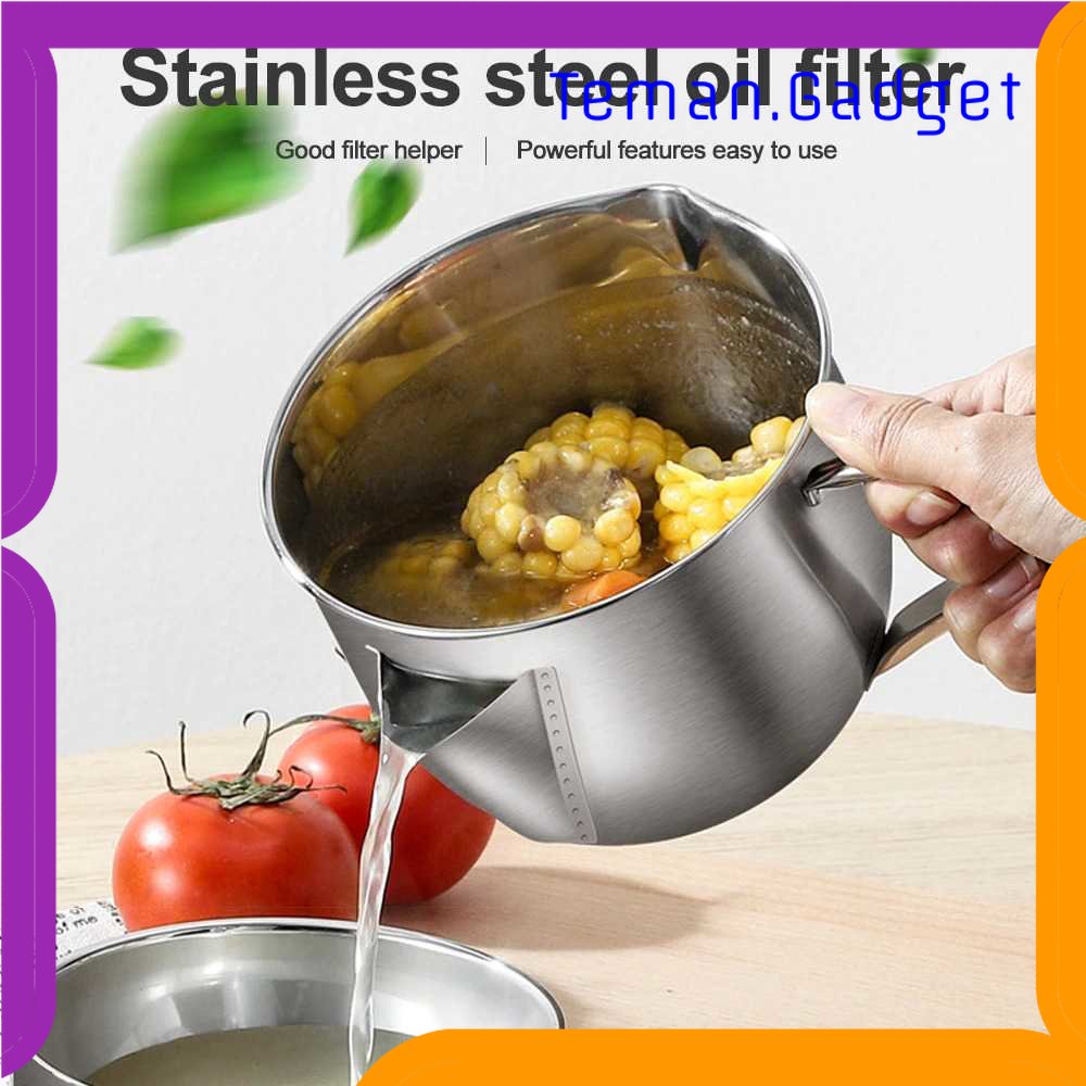 TG - DPR XINBAILI Panci Masak Soup Pot Drainer Stainless Steel 1000ml - KC0408