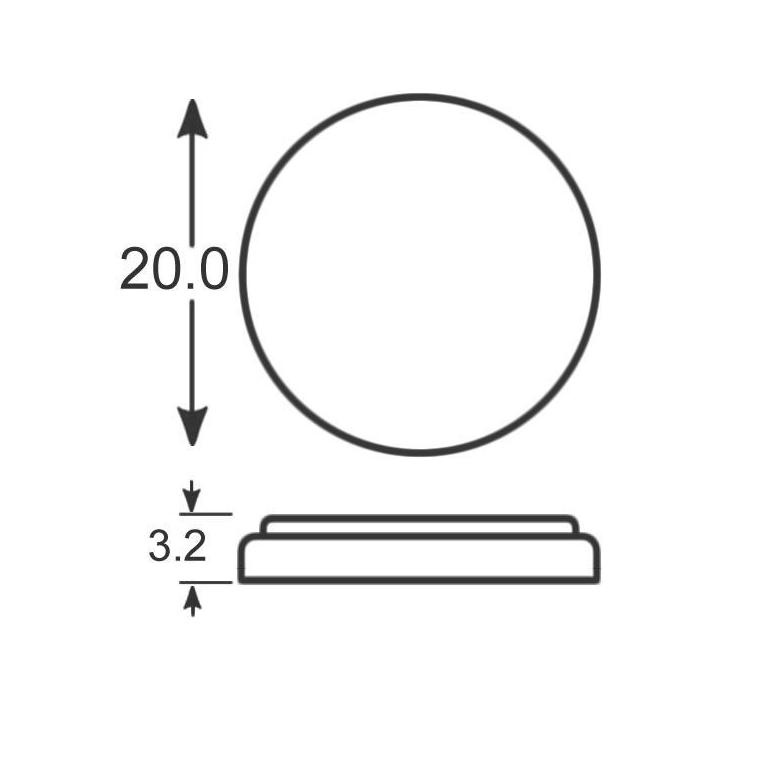 Baterai CR2032 3V PANASONIC