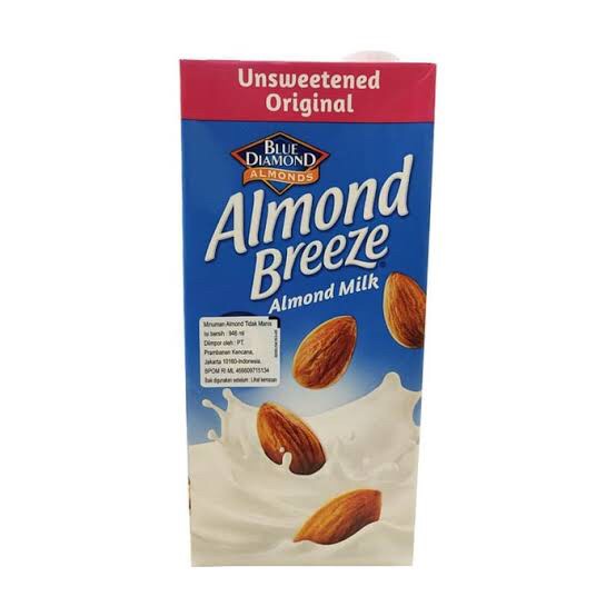 

NEW SUSU ALMOND MILK UNSWEETENED BLUE DIAMOND 180 ML