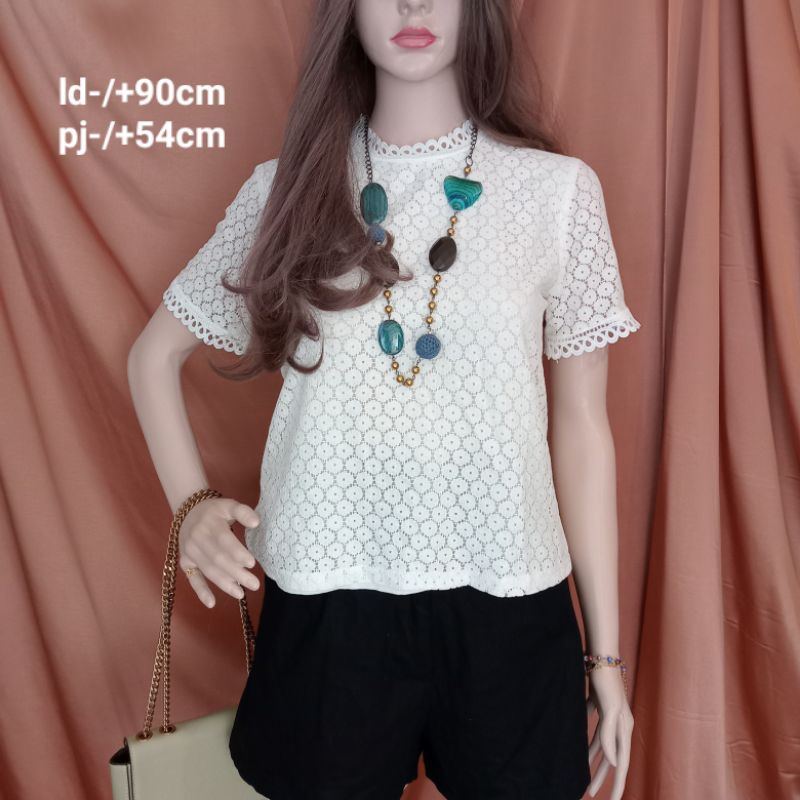 atasan wanita/blouse top wanita cewek model kekinian