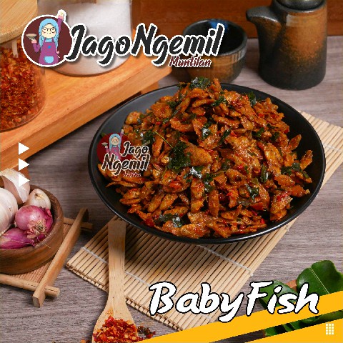 

BABY FISH PEDAS | CABAI & DAUN JERUK ASLI, BUMBU MELIMPAH | PEDAS RENYAH | Snack Kekinian Jago Ngemil Muntilan