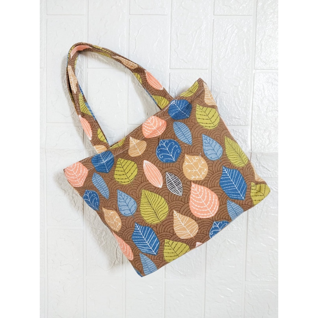 HandBag Kanvas / Tas Mukena Kanvas / Tote Bag Kanvas Kecil 1