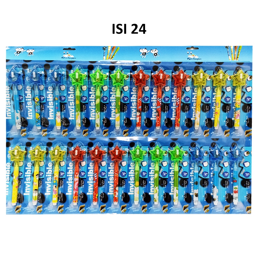 

PULPEN WARNA WARNI BINTANG 1 LEMBAR 24PCS