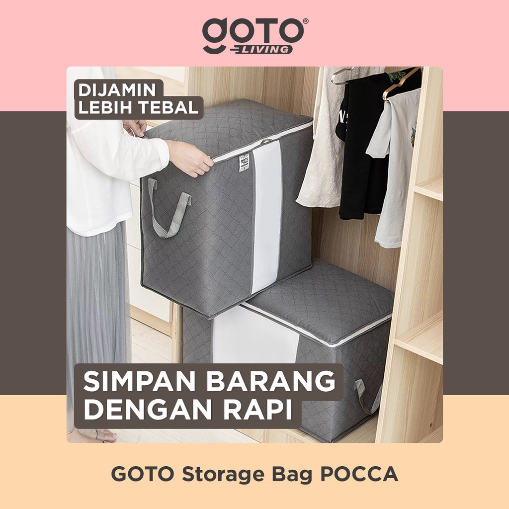 Goto Pocca Storage Bag Kotak Penyimpanan Organizer Box Serbaguna