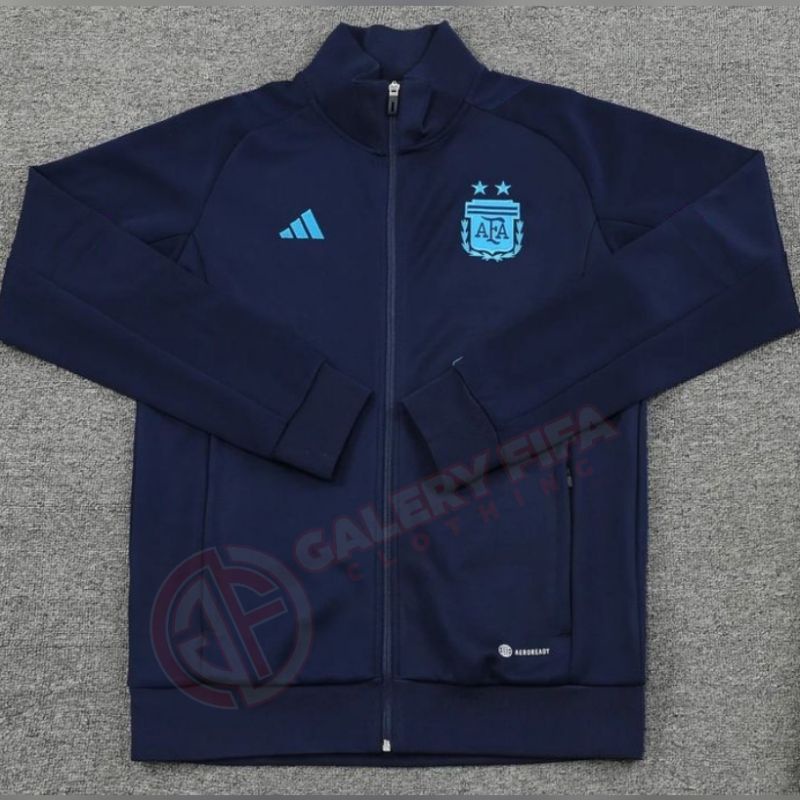 jaket tracktop argentina world cup 2022