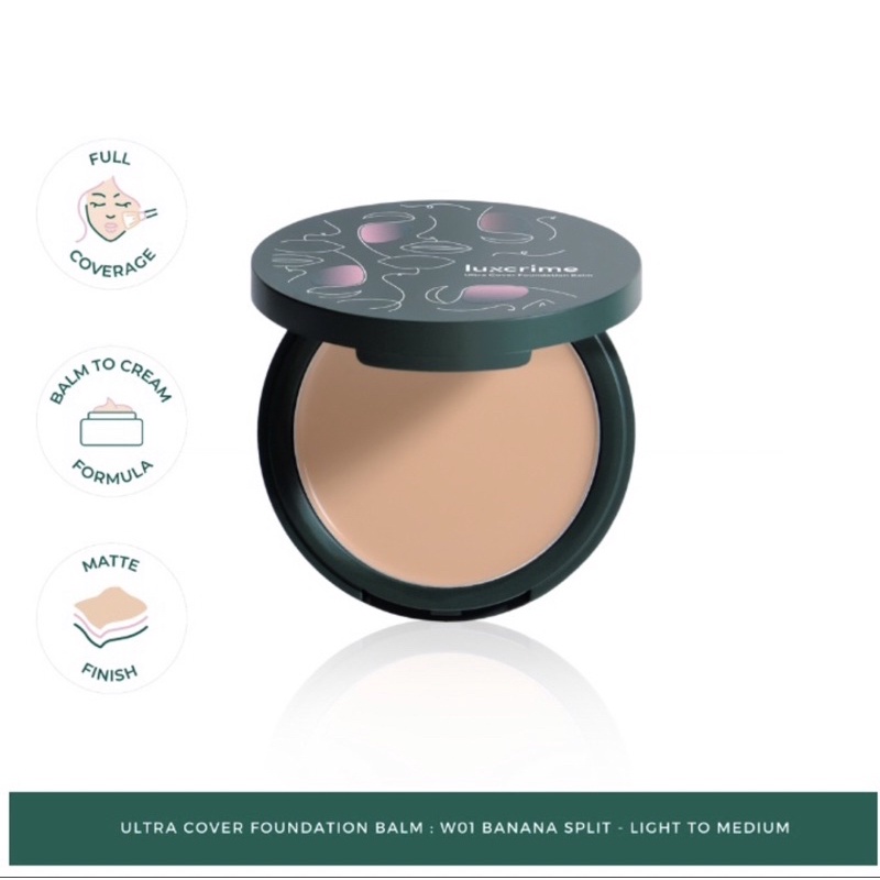 Luxcrime Ultra Cover Foundation Balm 10Gr