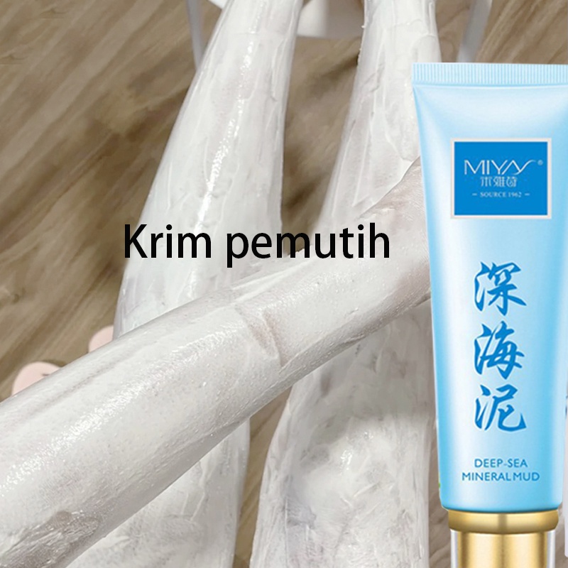 Krim pemutih Lotion pemutih badan Cream pemutih wajah Sabun pemutih badan Sabun Pemutih Badan Pemutih Wajah 150g Krim Pemutih Lumpur Laut Dalam Pemutih seluruh tubuh bpom