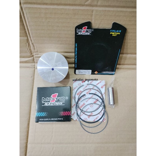 Piston Moto1 66MM Pen 15 Single Ring