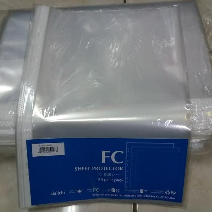 

SALE PP Pocket Folio Daiichi 50 Lembar / Sheet Protector F4 Daichi