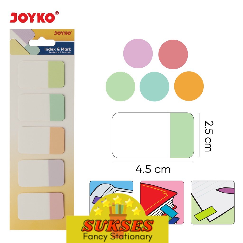 

Index Mark Penanda Pembatas Joyko IM-62 Plastik