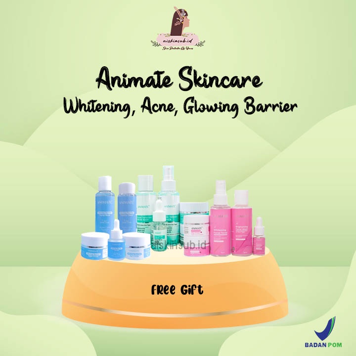 [READY] Animate Skincare Instant Whitening | Acne Solution | Glowing Barrier