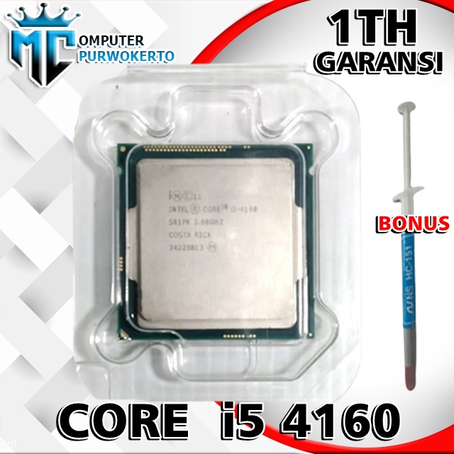 Processor Lga 1150 Core I3 4160 3.60 GHZ