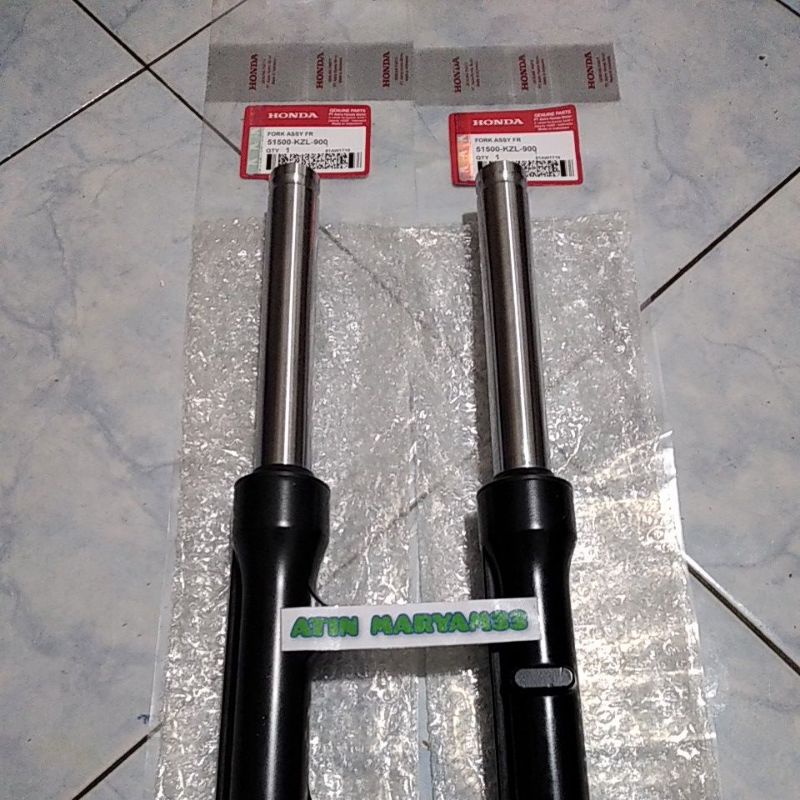 As shock depan + tabung Beat fi Vario 125 150 Scoopy injeksi dan spacy fi ori