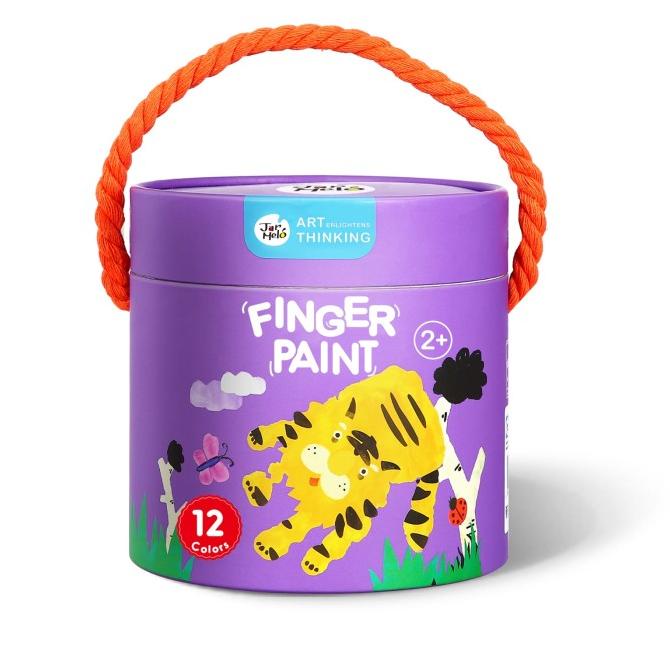 

Joan Miro FInger Paint Set 12 colors kado anak cat air washable paint