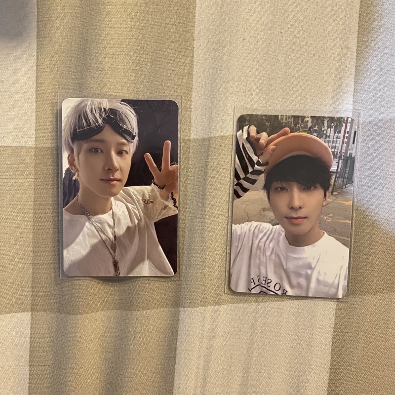 wonwoo pioneer face the sun henggarae hana photocard pc