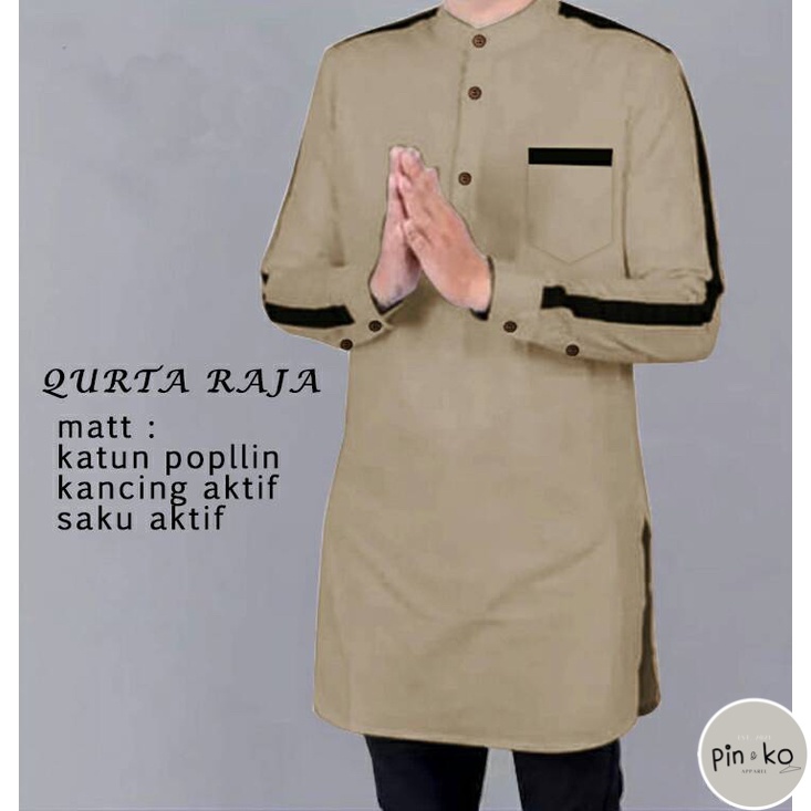 PIK - Koko Kurta Raja - S, M, L, XL, XXL, 3XL/ Baju Muslim Pria/ Fashion Muslim Pria/ Baju Koko Kurta Jumbo