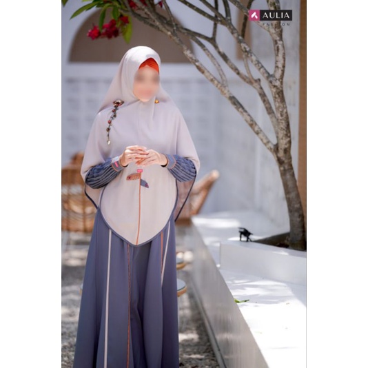 Aulia Fashion Saila Grey Denim Cloud