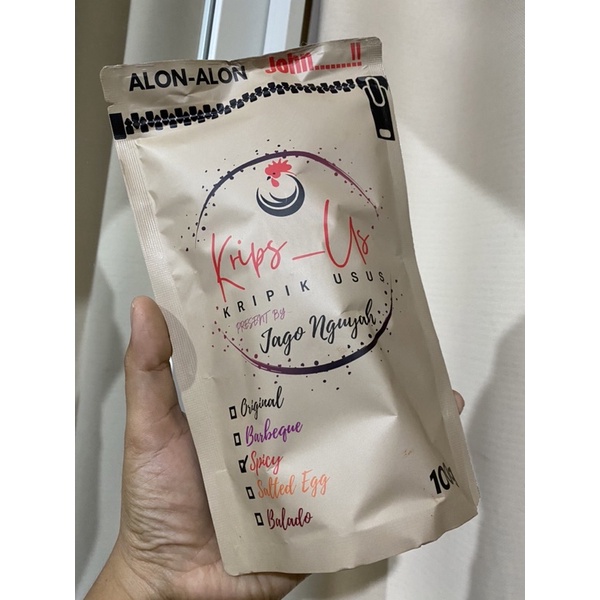 

KRIPIK USUS SPICY