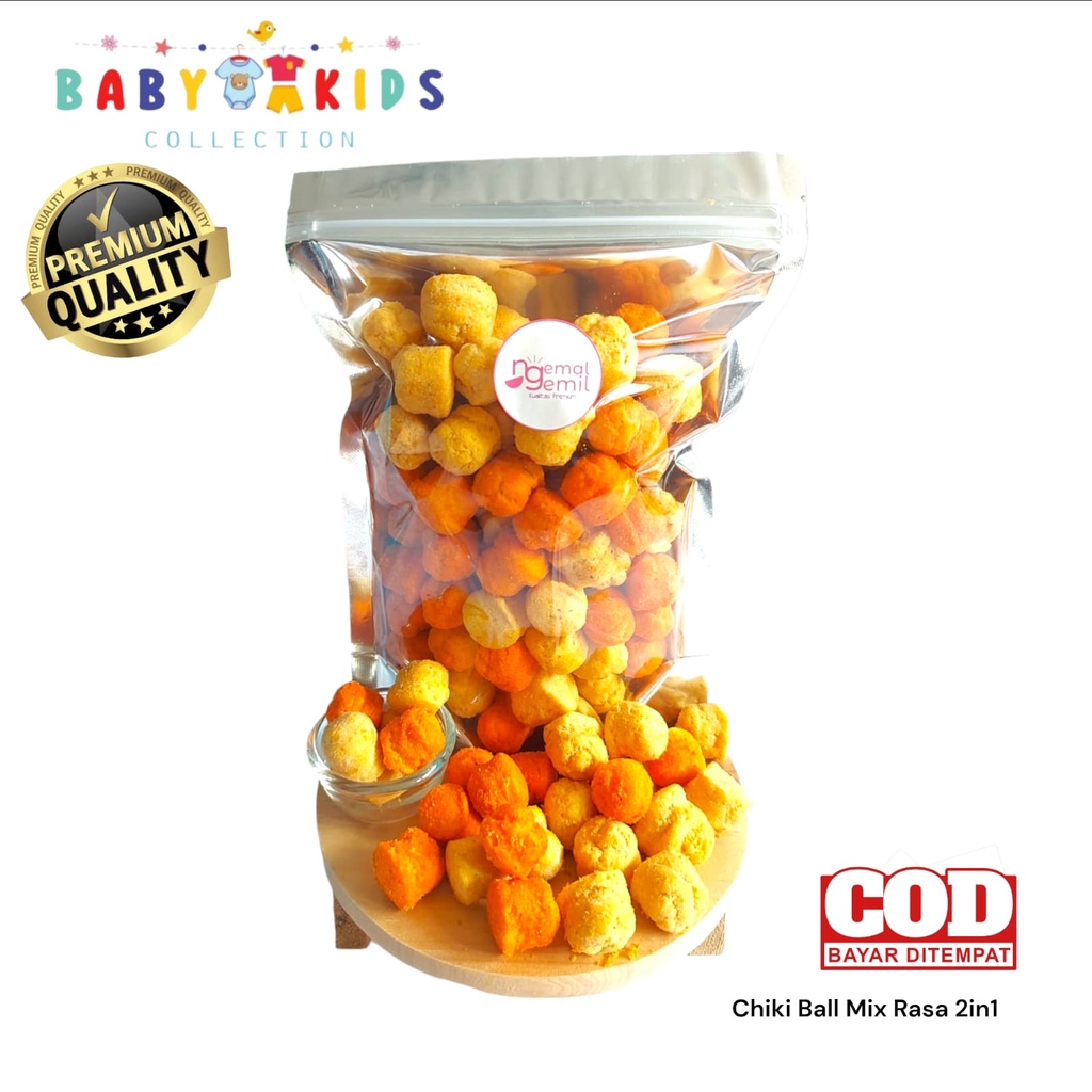 

Chiki Ball Mix Rasa 2in1 Homemade Bola Bola Chiki Kualitas Premium