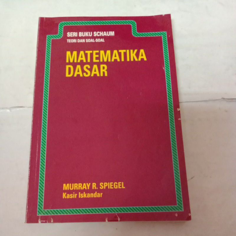 Matematika Dasar Schaum by Murray R.Spiegel (ORI)